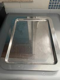 Vassoio acciaio inox