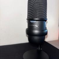 Microfono HyperX SoloCast + asta braccio snodabile