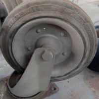 Ruote girevoli in gomma piena Elephant  