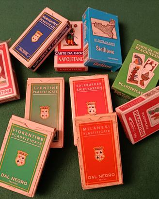 CARTE DA GIOCO REGIONALI