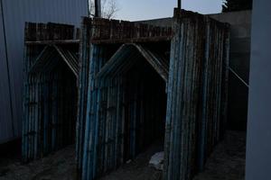 Trattore impalcatura ponteggio messersi