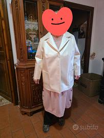 Giacca ecopelle panna