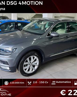 Volkswagen Tiguan 2.0 TDI DSG 4MOTION FINANZIABILE
