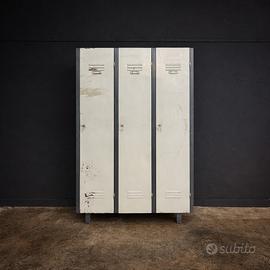 Armadietto spogliatoio a 3 ante