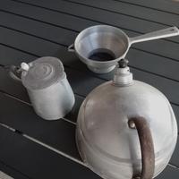 oggetti  da cucina vintage  alluminio 