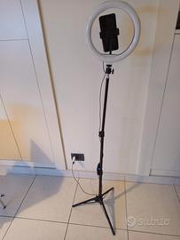 Ring light Cavalletto tripiede per selfie e foto