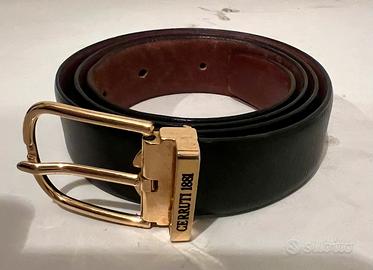 Cintura pelle double face Cerruti 1881 - h 3 cm