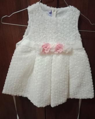 vestito battesimo taglia 18