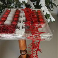 grande scatola decorazioni  albero di Natale IK