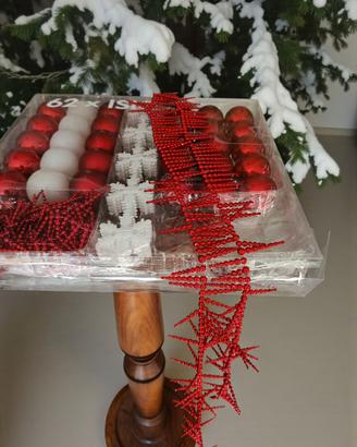 grande scatola decorazioni  albero di Natale IK