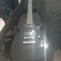 CHITARRA ELETTRICA " JTD EC-10" BLACK  +CUSTODIA .