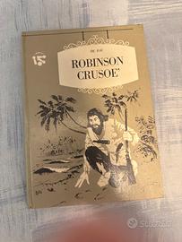 Robinson Crusoè - libro vintage