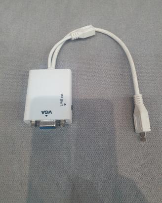 Adattatore da VGA a micro USB