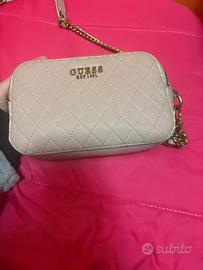 Borsa guess rosa cipria