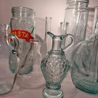 Vasi vetro per decorazioni