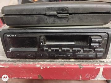 autoradio con frontalino sony