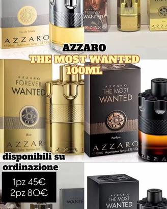 Profumi Azzaro Wanted / The Most Wanted Nuovi