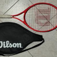 racchetta da tennis Wilson misura 25 per ragazzi