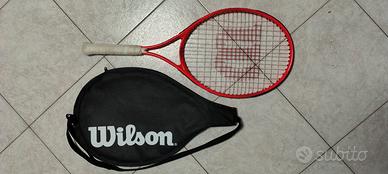 racchetta da tennis Wilson misura 25 per ragazzi