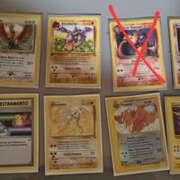 carte pokemon prima edizione