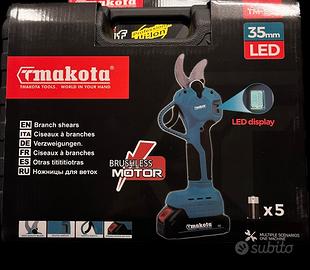 Forbice a batteria da potatura makota 35mm