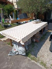 tavolo in legno 260x105