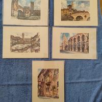 Acquerelli artista pittore Aldo Raimondi Verona