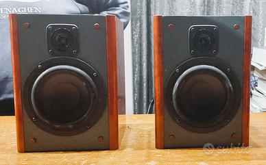 Coppia casse passive in legno