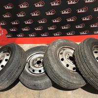 Cerchi in ferro con gomme Fiat Ducato