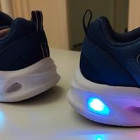 skechers bimba con lucine 