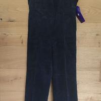 Pantaloni salopette in velluto anni'80 vintage