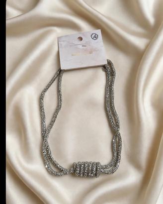 COLLANA STRASS ELEGANTE