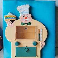 FORNETTO PASTICCERIA GIOCATTOLO VINTAGE ANNI 70.