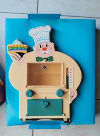 FORNETTO PASTICCERIA GIOCATTOLO VINTAGE ANNI 70.