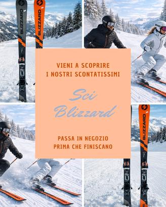 Sci Blizzard da discesa sci alpino