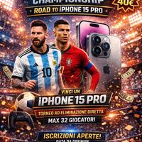 iPhone 15 pro 256gb - Torneo fifa 26
