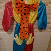 Vestito di Carnevale Pagliaccio 