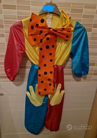 Vestito di Carnevale Pagliaccio 