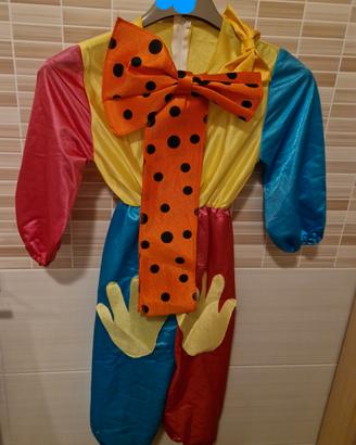 Vestito di Carnevale Pagliaccio 