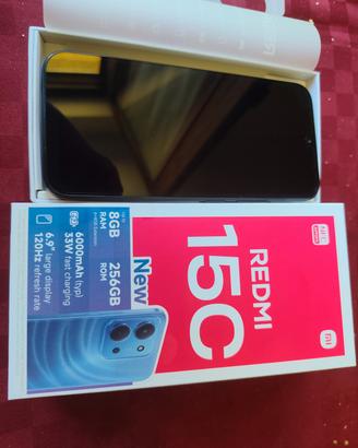 SMARTPHONE REDMI 15C 8GB RAM 256GB ROM 6000mAh 6.9