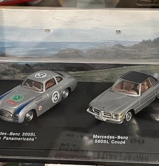 Lotto 4 modellini MERCEDES - BENZ Schuco