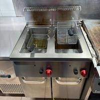 Friggitrice gas 15lt+15lt