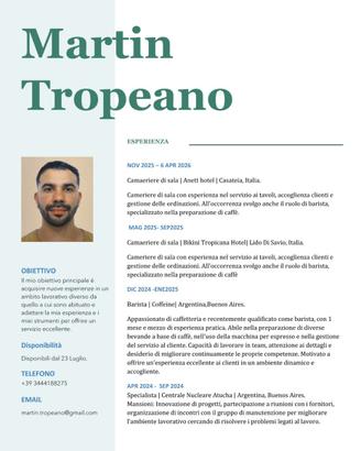 Cameriera e barista