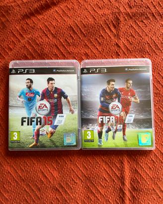 Coppia Giochi FIFA per PS3
