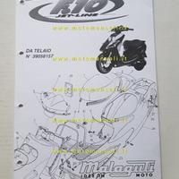 Malaguti 50 F10 1997 catalogo ricambi scooter