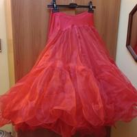 Sottogonna gonna da ballo rossa