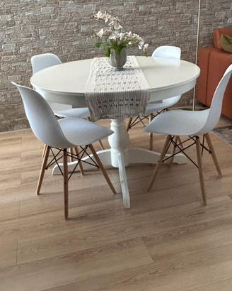 4 Sedie stile scandinavo