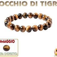 bracciale Occhio di Tigre chakra natural stone