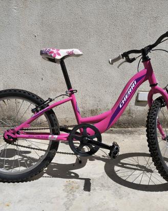 BICI BAMBINA CHERRI RACING MTB 20" FUCSIA