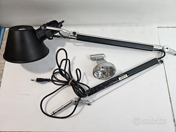 Lampada da tavolo Artemide Tolomeo Mini nera